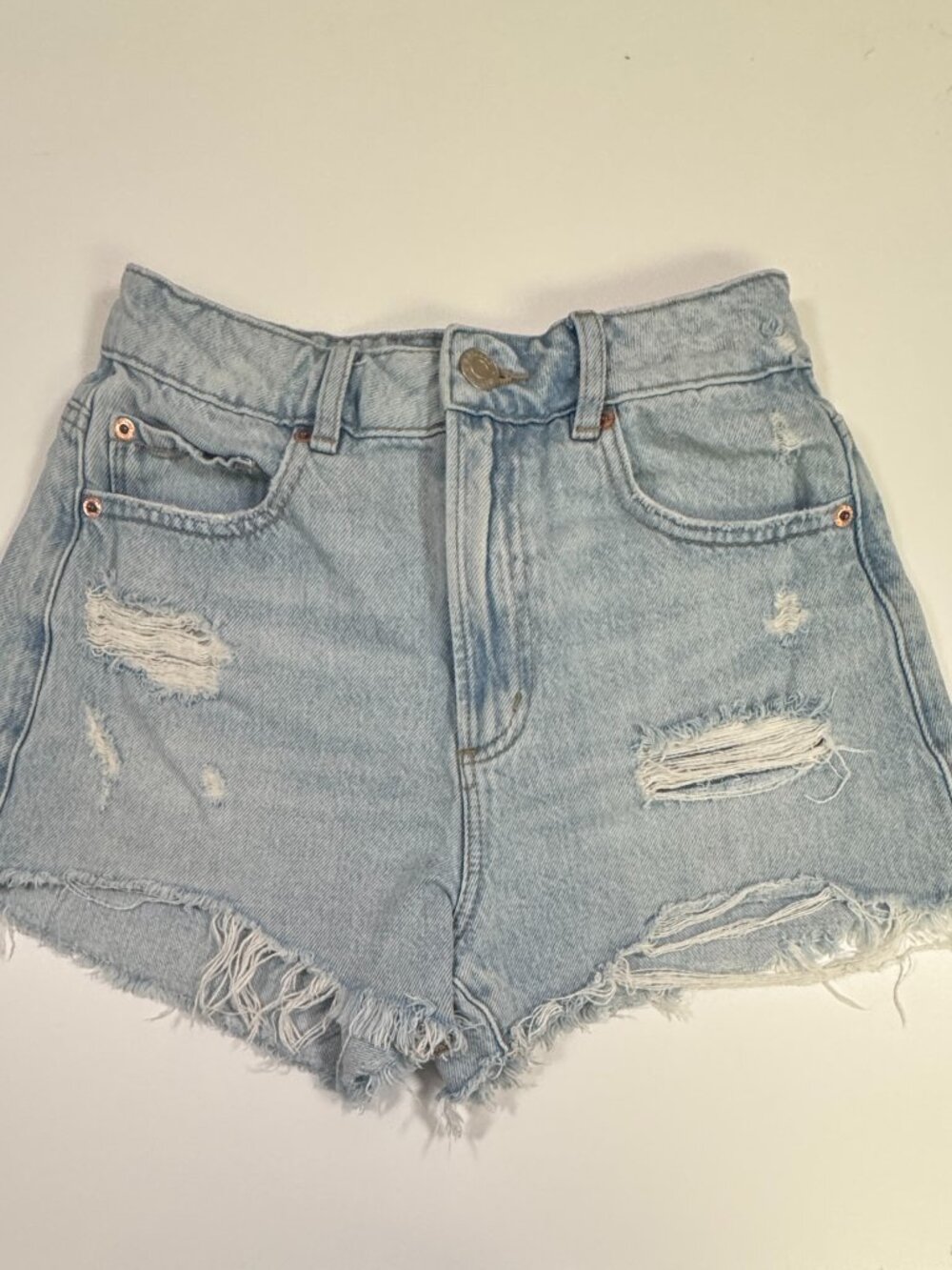 GARAGE Denim Festival Shorts Light Wash